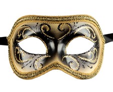 Masque Colombine Venise Noir