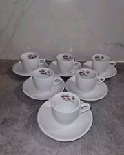 LOT DE 6 TASSES À CAFE ET SOUS-TASSES HENRY BLANC