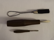 Lot 2 Tournevis Singer 161294 - 161295 + Brosse pour Machines à coudre Singer