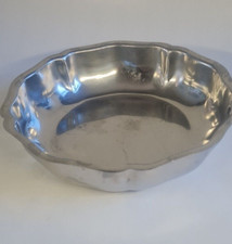 plat /saladier inox vintage années 80 retro