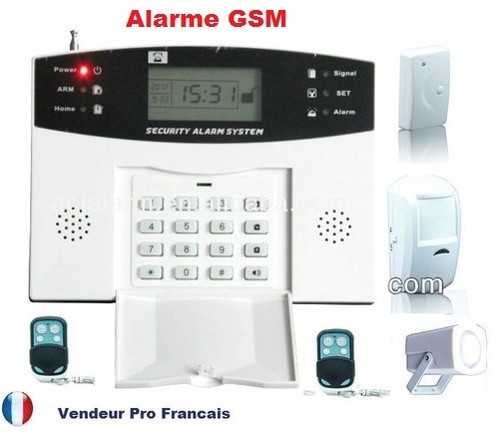 Kit alarme maison gsm - de,