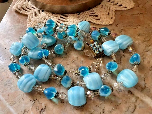 Collier ancien rangs - ancien,