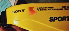 Boxed walkman 🎶SRF-M50 SONY sports 1988 Vintage  en Boîte Manual User😀