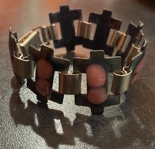 Rare Bracelet Ancien Emaillée