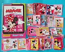 Album espagnol  Minnie Smart Life + 1 set incomplet stickers  PANINI 2014