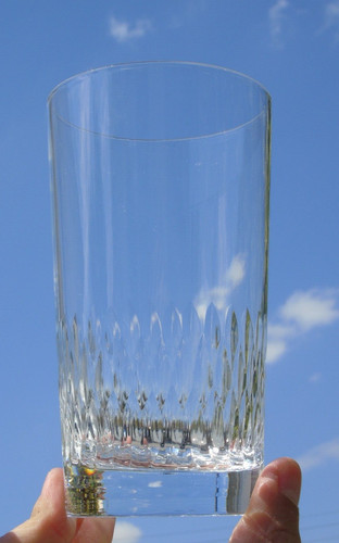 Verre orangeade cristal - à,