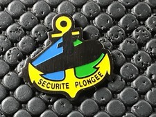  PINS PIN BADGE ARMEE MILITAIRE SUBMARINE SOUS MARIN SECURITE PLONGEE