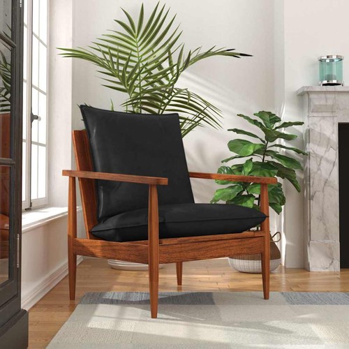 Fauteuil cuir véritable avec - cuir,