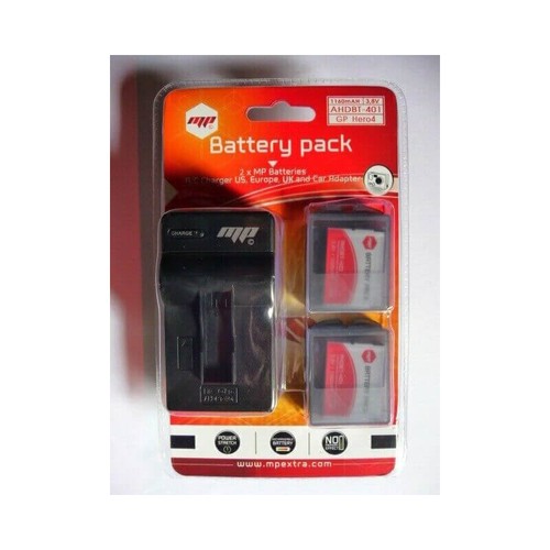 Pack chargeur 2 batteries - chargeur, +