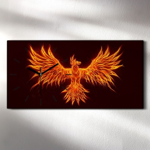 Horloge murale sur toile - , 60x30