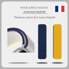 Bracelet en Nylon compatibles Apple Watch 23456789SE 38/40/41mm42/44/45/49mm