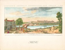 VIEUX PAPIER MENU CIE