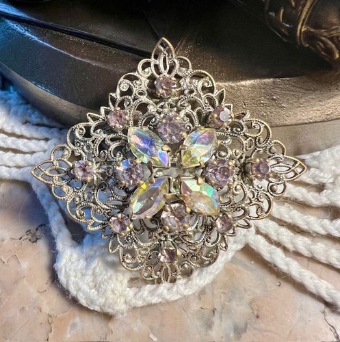Broche ancienne tchèque - broche,