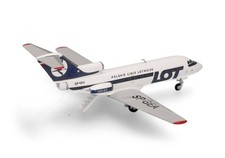 HERPA - Avion – YAKOVLEV Yak-40 LOT Polish Airlines - 1/200 - HER573139