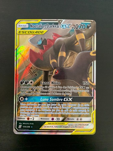 Carte pokémon noctali - carte,