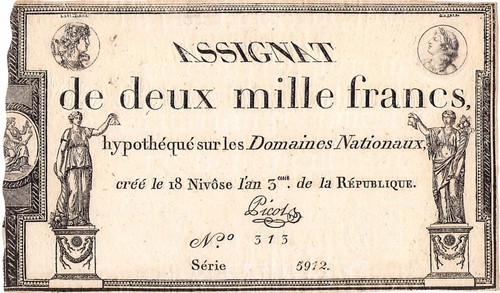2000 francs france 1795 - 2000,