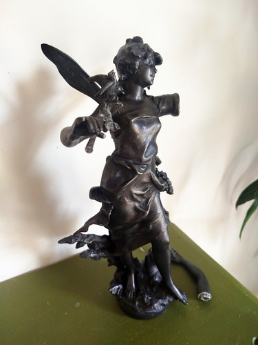 Ancienne statuette régule - en,