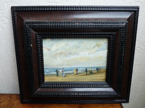 Superbe peinture huile sur - peinture,