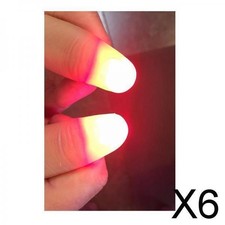 6X 2pcs Magic Light Up Fingers