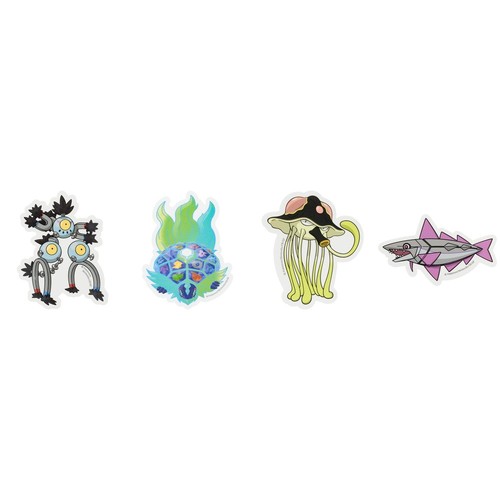 Lot autocollants pokemon - lot,