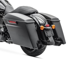 Sacoches Rigides Prolongés pour Harley Davidson Street Glide (FLHX) 14-22 noir m