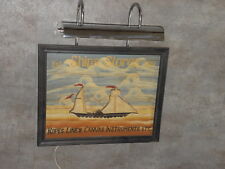 1 lamp wall ART DECO Gallery bauhaus Vtg Painting Picture Light GALLERY display