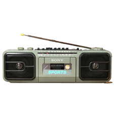 SONY CFS-V75 Gray Boombox