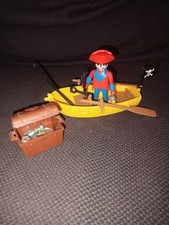 Playmobil 1979 Geobra Pirate Chaloupe 3570 incomplet Goldorak Occaz'geek ?