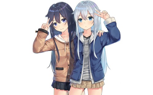 Hibiki kancolle anime playmat - kancolle,