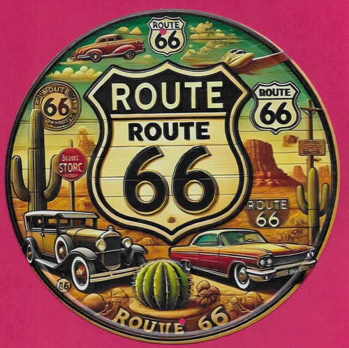 Usa route flat - flat, round