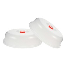 2 Pcs Couvre Plat Micro Garde D'éclaboussures Micro-ondes Gadget Cuisine