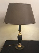 # LAMPE bureau, design -Le TANNEUR- Cuir Vert Vintage 60-70 DLG Jacques ADNET