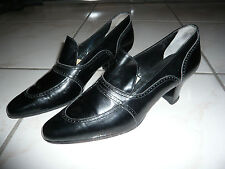 Trotteur  vernis noir  STEPHANE KELIAN   ( 1990)   ---    T. 5,5    ( 38) 