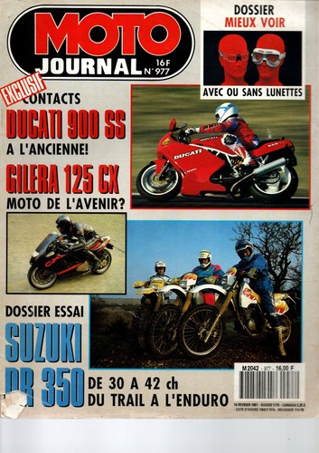 Moto journal n0977 ducati - moto,