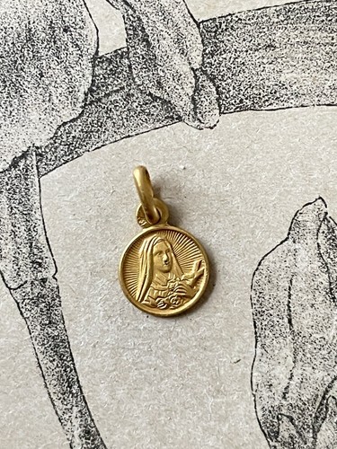 Ancien pendentif médaille - pendentif, en