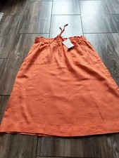 Longue jupe orange Street One