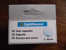 CAPSULE LEUCHTTURM 26 MM  BOITE DE 10  NEUF
