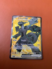 Carte Pokemon ZEKROM 158/086 EX Full Art FA EV10.5 Foudre Noire BLK FR NEUF