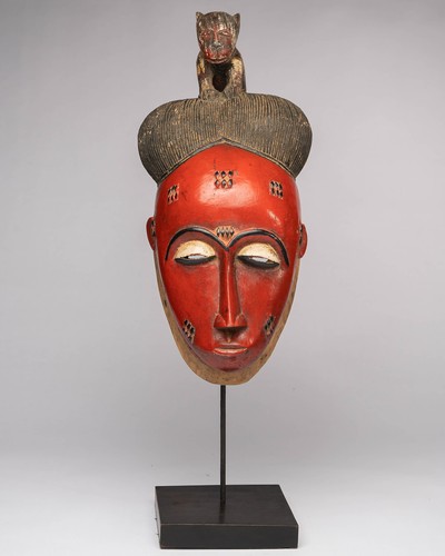 0988 masque baoule avec socle - 0988,