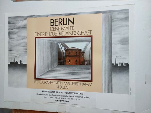 Affiche berlin monuments - affiche,