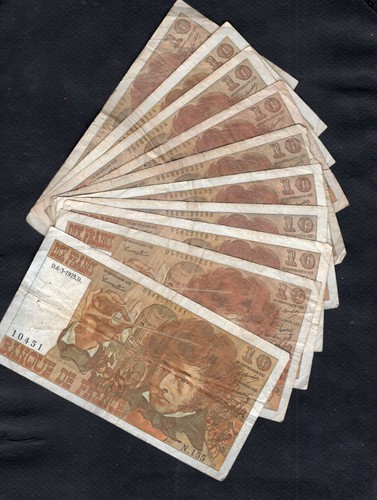 France lot billets de 10 - 10,
