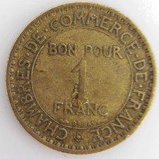 Chambres de Commerce 1 Franc -