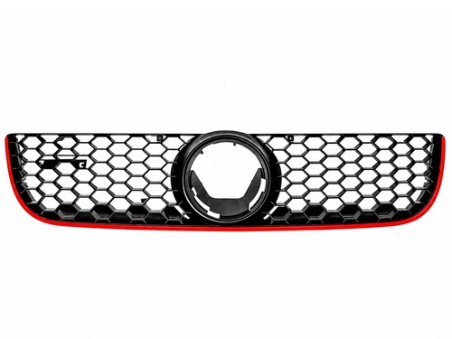 Calandre grille rouge cadre - calandre,