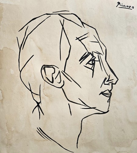 Tableau ancien signé - , picasso