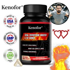 Total Testosterone Booster & Fat Burner, Développer les muscles et la libido