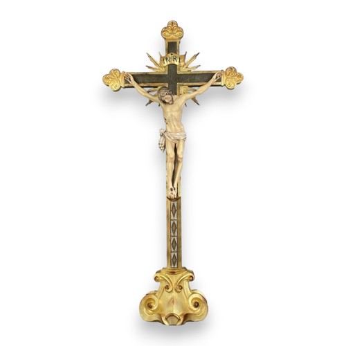 Croix bois baroque 84 - en, cm