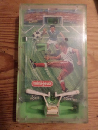Rare mini jeux flipper foot - mini-jeux,