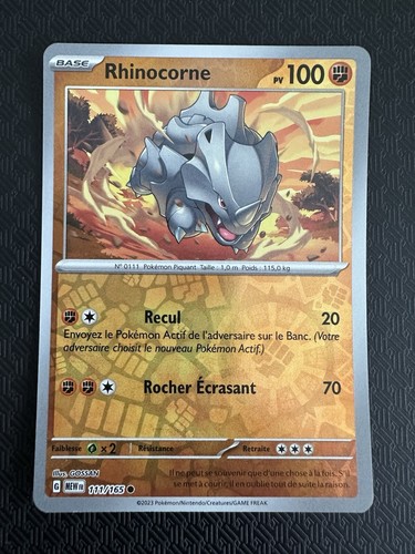 Carte pokémon reverse - carte,