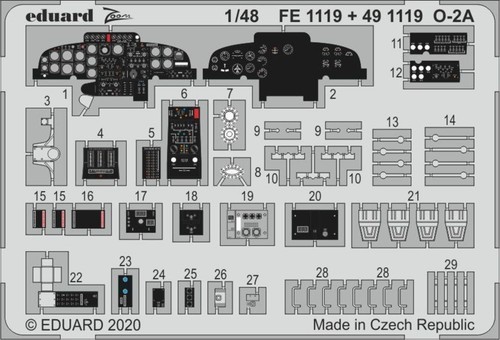 For icm 48 eduard - o-2a,