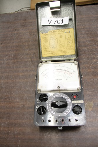 Metrix 478 controler voltmeter - metrix,